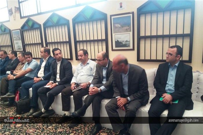 گزارش تصویری معارفه اعضای ایرانی هیئت تجاری عمان با اعضای اتاق مشترک