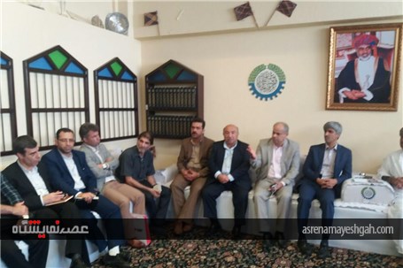 گزارش تصویری معارفه اعضای ایرانی هیئت تجاری عمان با اعضای اتاق مشترک