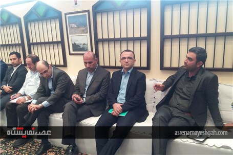 گزارش تصویری معارفه اعضای ایرانی هیئت تجاری عمان با اعضای اتاق مشترک