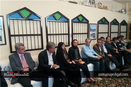 گزارش تصویری معارفه اعضای ایرانی هیئت تجاری عمان با اعضای اتاق مشترک