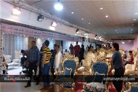 تصاویری از دوازدهمین نمایشگاه تخصصی مبلمان، فرش ، لوستر و دکوراسیون بندرعباس