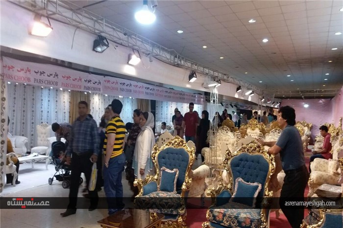 تصاویری از دوازدهمین نمایشگاه تخصصی مبلمان، فرش ، لوستر و دکوراسیون بندرعباس