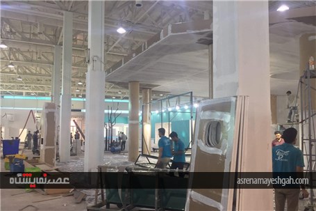 گزارش تصویری آماده سازی هجدهمین نمایشگاه بین‌المللی صنایع مخابرات و اطلاع رسانی ایران (تلکام 2017)