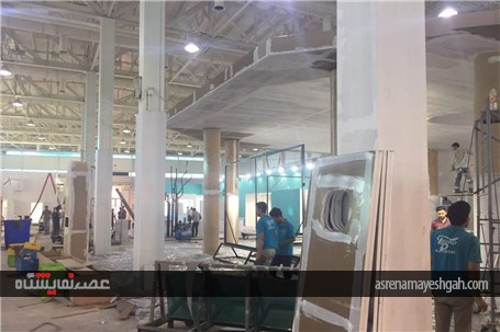 گزارش تصویری آماده‌سازی هجدهمین نمایشگاه بین‌المللی صنایع مخابرات‌‌و‌اطلاع رسانی ایران (تلکام 2017)