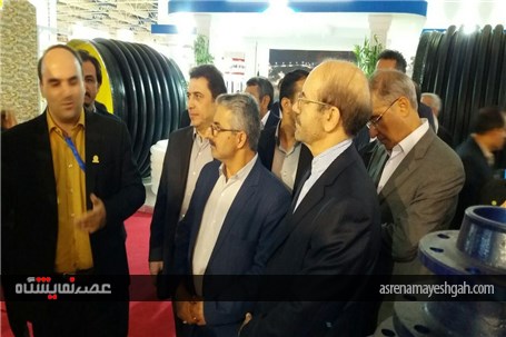 گزارش تصویری بازدید سرپرست وزارت نیرو از نمایشگاه آب و فاضلاب