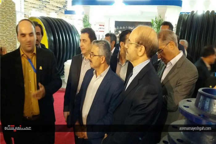گزارش تصویری بازدید سرپرست وزارت نیرو از نمایشگاه آب و فاضلاب
