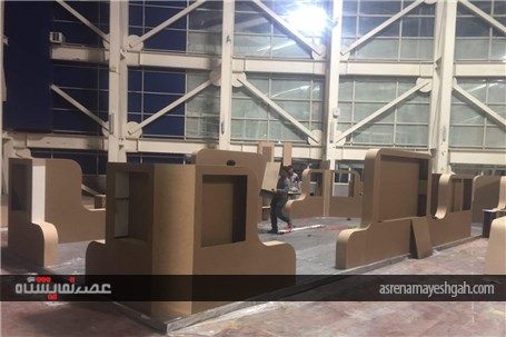 گزارش تصویری آماده سازی نمایشگاه تراکنش ایران