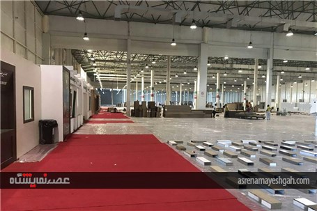 گزارش تصویری آماده سازی نمایشگاه کیش اینوکس