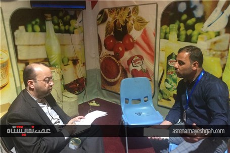 بازدید رایزن بازرگانی ایران در عراق از پاویون ایران در نمایشگاه عراق