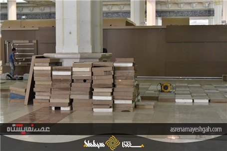 گزارش تصویری آماده سازی بیست و سومین نمایشگاه مطبوعات