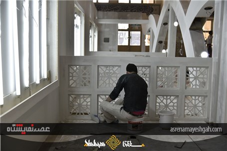 گزارش تصویری آماده سازی بیست و سومین نمایشگاه مطبوعات
