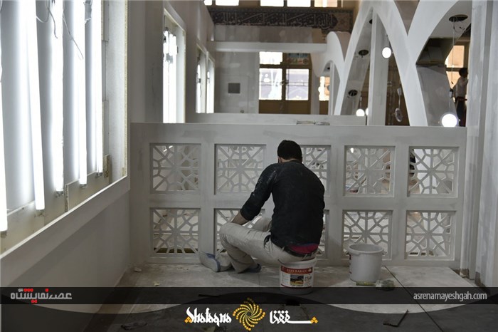 گزارش تصویری آماده سازی بیست و سومین نمایشگاه مطبوعات