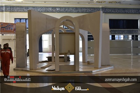 گزارش تصویری آماده سازی بیست و سومین نمایشگاه مطبوعات