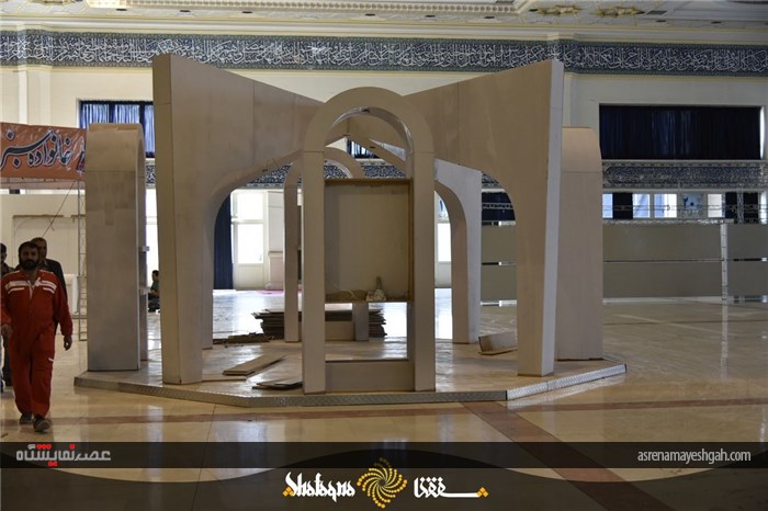 گزارش تصویری آماده سازی بیست و سومین نمایشگاه مطبوعات