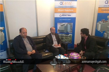 بازدید رایزن بازرگانی ایران در عراق از پاویون ایران در نمایشگاه عراق