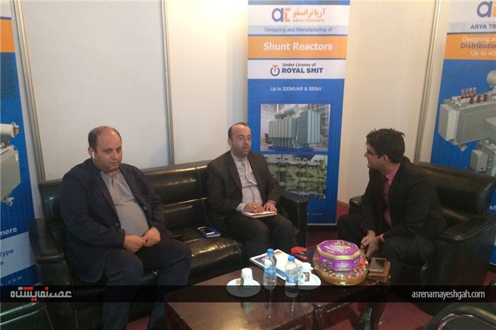 بازدید رایزن بازرگانی ایران در عراق از پاویون ایران در نمایشگاه عراق