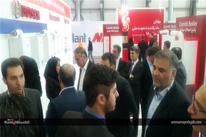 گزارش تصویری افتتاح نمایشگاه تاسیسات تهران