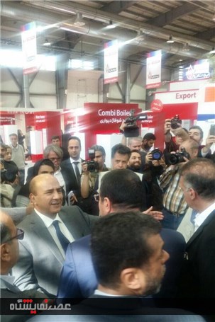 گزارش تصویری افتتاح نمایشگاه تاسیسات تهران