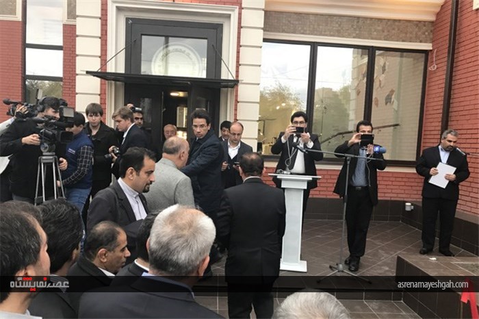 گزارش تصویری از افتتاح سرای تجاری ایرانیان در آستراخان