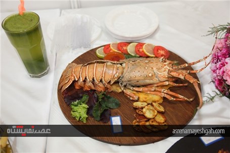 گزارش تصویری برگزاری جشنواره غذاهای دریایی در حاشیه نمایشگاه بین المللی شیلات، آبزیان ماهی گیری و