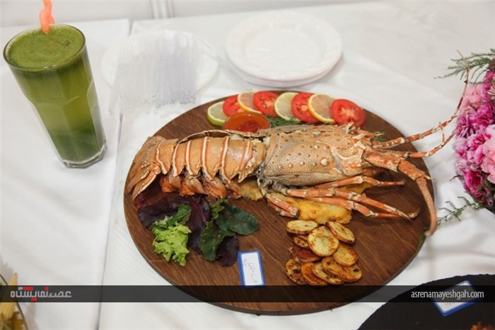گزارش تصویری برگزاری جشنواره غذاهای دریایی در حاشیه نمایشگاه بین المللی شیلات، آبزیان ماهی گیری و