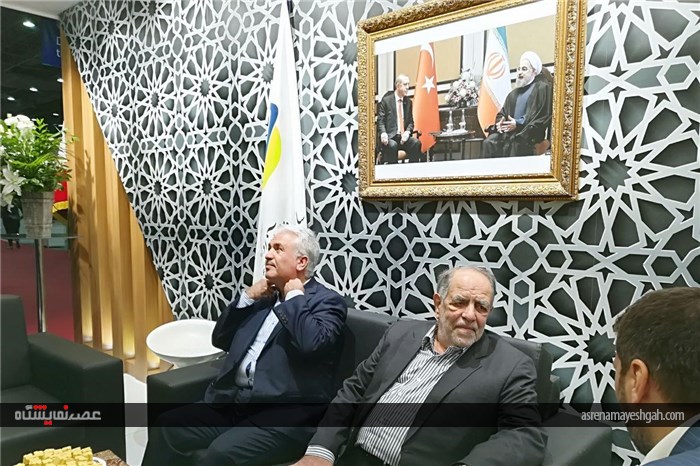 بازدید اکبر ترکان از نمایشگاه اختصاصی ایران در ترکیه