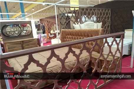 گزارش تصویری از آماده سازی سالن دوازدهمین نمایشگاه تخصصی مبلمان و دکوراسیون داخلی
