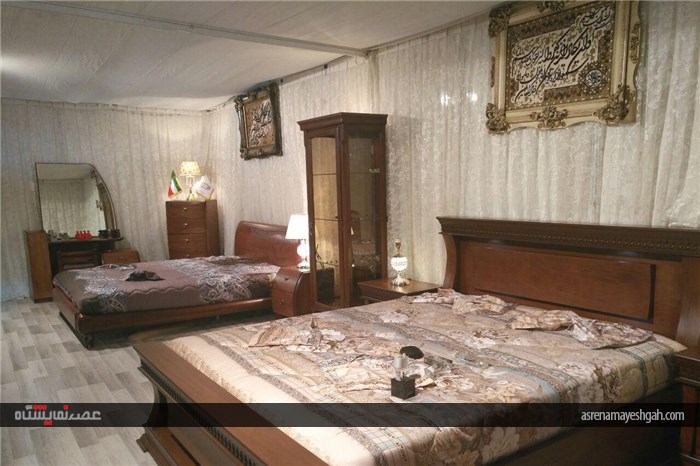 گزارش تصویری از آماده سازی سالن دوازدهمین نمایشگاه تخصصی مبلمان و دکوراسیون داخلی