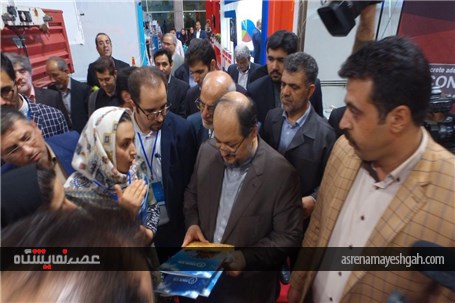 گزارش تصویری بازدید وزیر صنعت، معدن و تجارت از دومین نمایشگاه توانمندی های صادراتی ایران