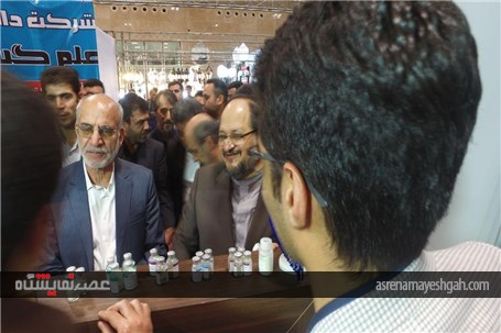 گزارش تصویری بازدید وزیر صنعت، معدن و تجارت از دومین نمایشگاه توانمندی های صادراتی ایران