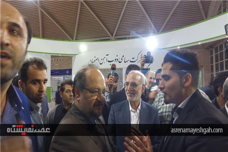 گزارش تصویری بازدید وزیر صنعت، معدن و تجارت از دومین نمایشگاه توانمندی های صادراتی ایران
