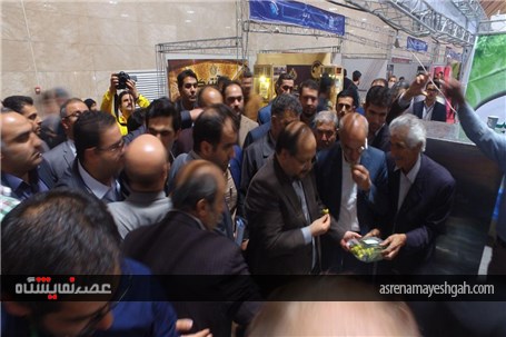 گزارش تصویری بازدید وزیر صنعت، معدن و تجارت از دومین نمایشگاه توانمندی های صادراتی ایران