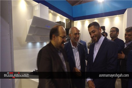 گزارش تصویری بازدید وزیر صنعت، معدن و تجارت از دومین نمایشگاه توانمندی های صادراتی ایران