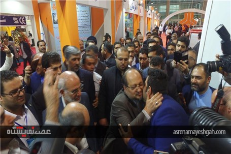 گزارش تصویری بازدید وزیر صنعت، معدن و تجارت از دومین نمایشگاه توانمندی های صادراتی ایران