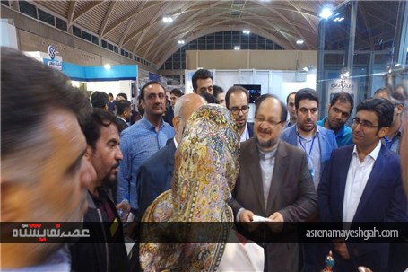 گزارش تصویری بازدید وزیر صنعت، معدن و تجارت از دومین نمایشگاه توانمندی های صادراتی ایران