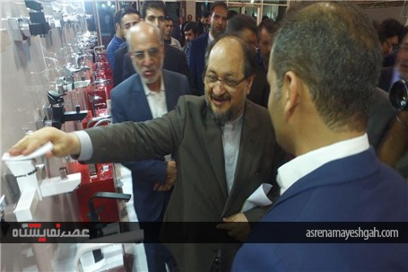 گزارش تصویری بازدید وزیر صنعت، معدن و تجارت از دومین نمایشگاه توانمندی های صادراتی ایران