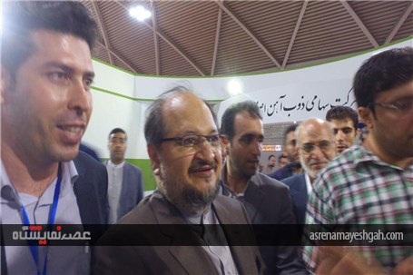 گزارش تصویری بازدید وزیر صنعت، معدن و تجارت از دومین نمایشگاه توانمندی های صادراتی ایران