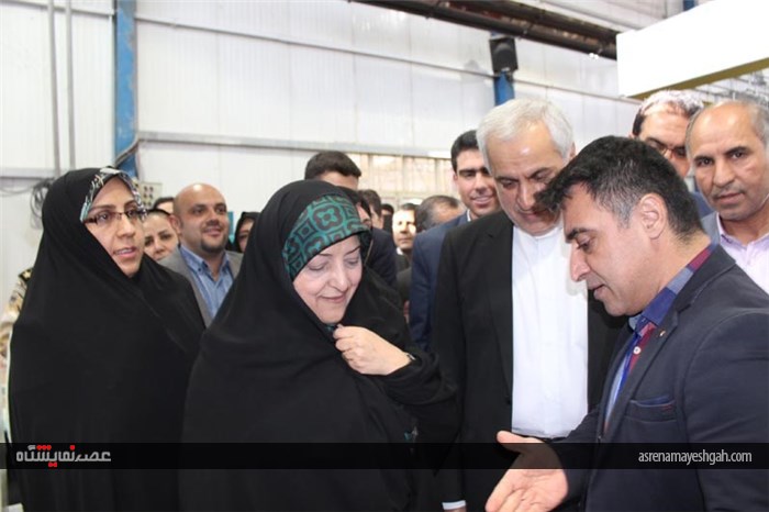 افتتاح نمایشگاه الکامپ در بجنورد با حضور معاون رئیس جمهور