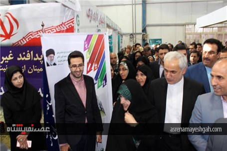 افتتاح نمایشگاه الکامپ در بجنورد با حضور معاون رئیس جمهور