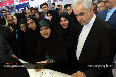 افتتاح نمایشگاه الکامپ در بجنورد با حضور معاون رئیس جمهور