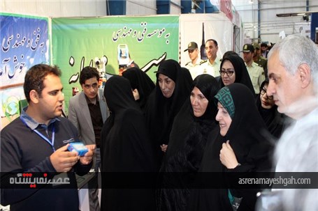افتتاح نمایشگاه الکامپ در بجنورد با حضور معاون رئیس جمهور