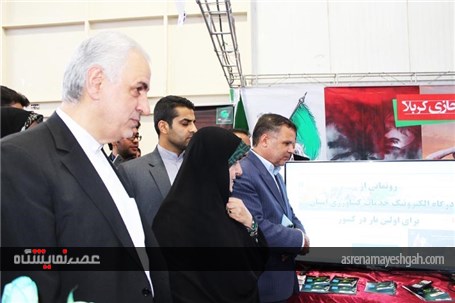 افتتاح نمایشگاه الکامپ در بجنورد با حضور معاون رئیس جمهور