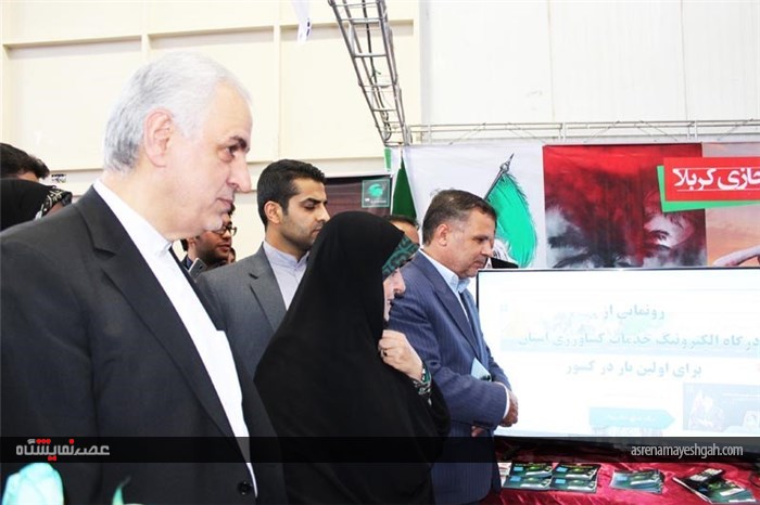 افتتاح نمایشگاه الکامپ در بجنورد با حضور معاون رئیس جمهور