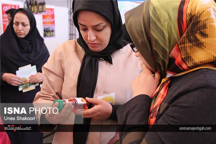 گزارش تصویری از نمایشگاه کارخانجات برتر به مناسبت هفته جهانی غذا در زنجان