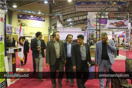 گزارش تصویری افتتاحیه نمایشگاه کوچک و متوسط همدان