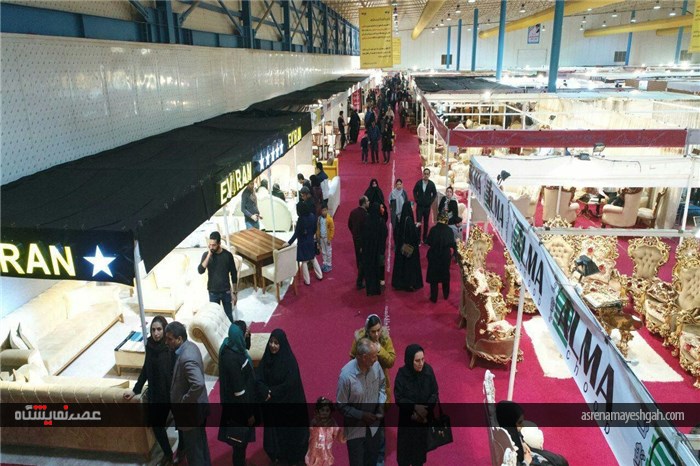 گزارش تصویری روز پایانی نمایشگاه مبلمان گلستان