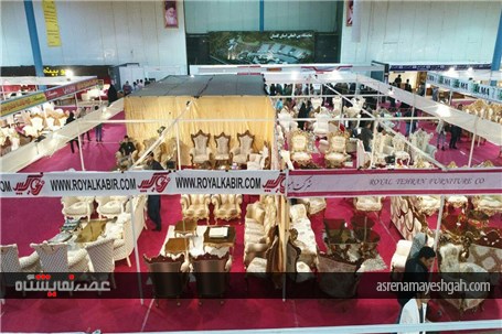 گزارش تصویری روز پایانی نمایشگاه مبلمان گلستان