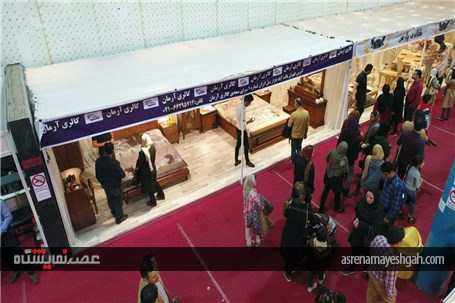 گزارش تصویری روز پایانی نمایشگاه مبلمان گلستان