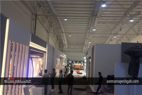 گزارش تصویری آماده سازی نمایشگاه صنعت برق