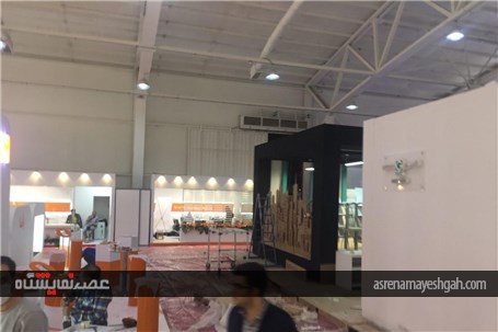 گزارش تصویری آماده سازی نمایشگاه صنعت برق(1)